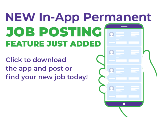 New In-App Permanent Job Posting Feature Just Added